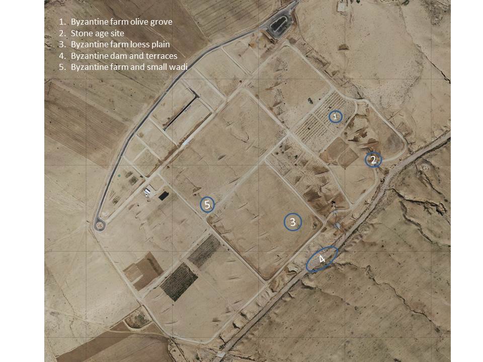  Archeological Sites at Project Wadi Attir